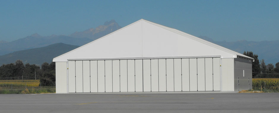 Termo Hangar in struttura modulare con pannelli coibentati